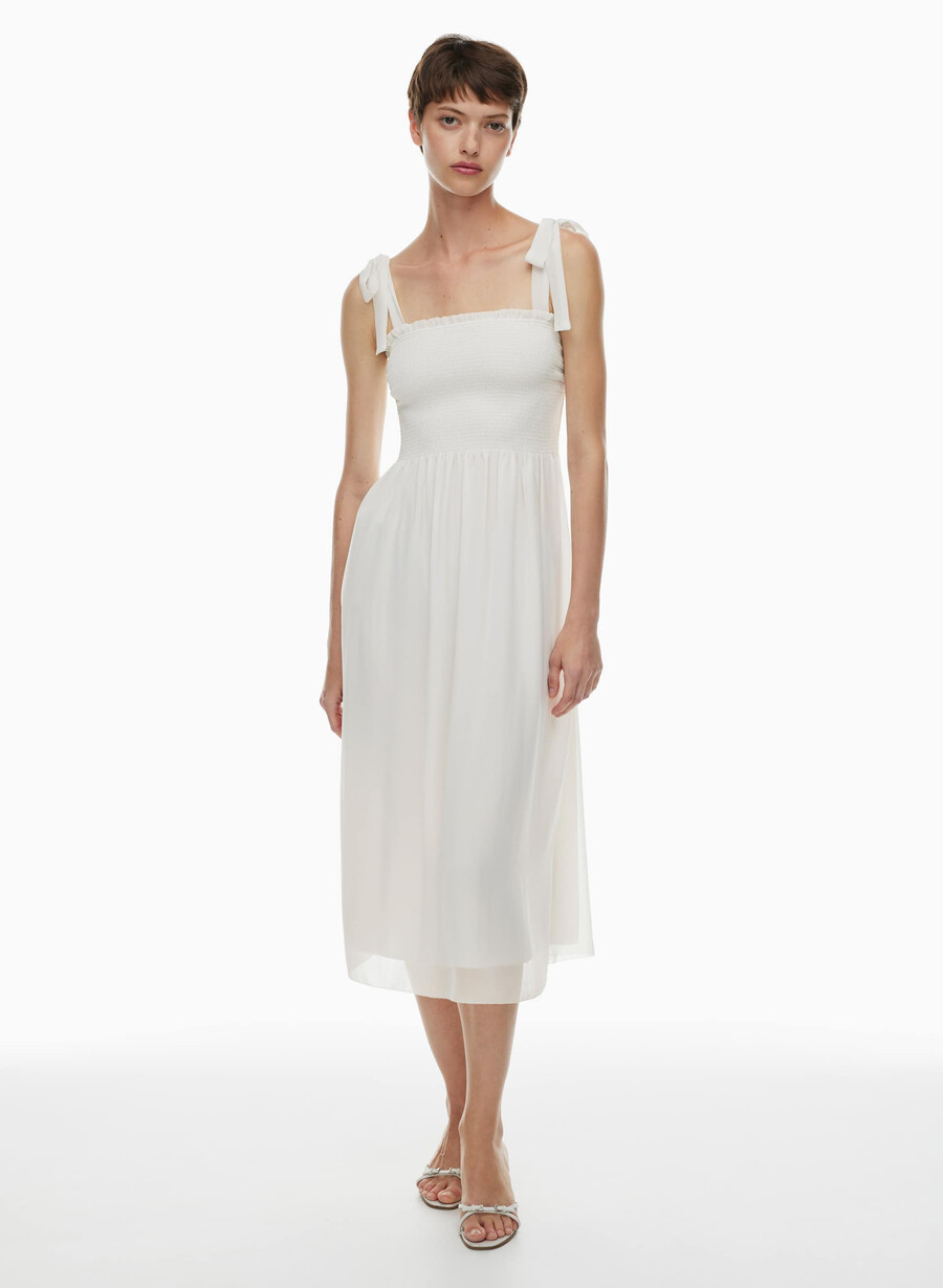 golden hour dress light birch