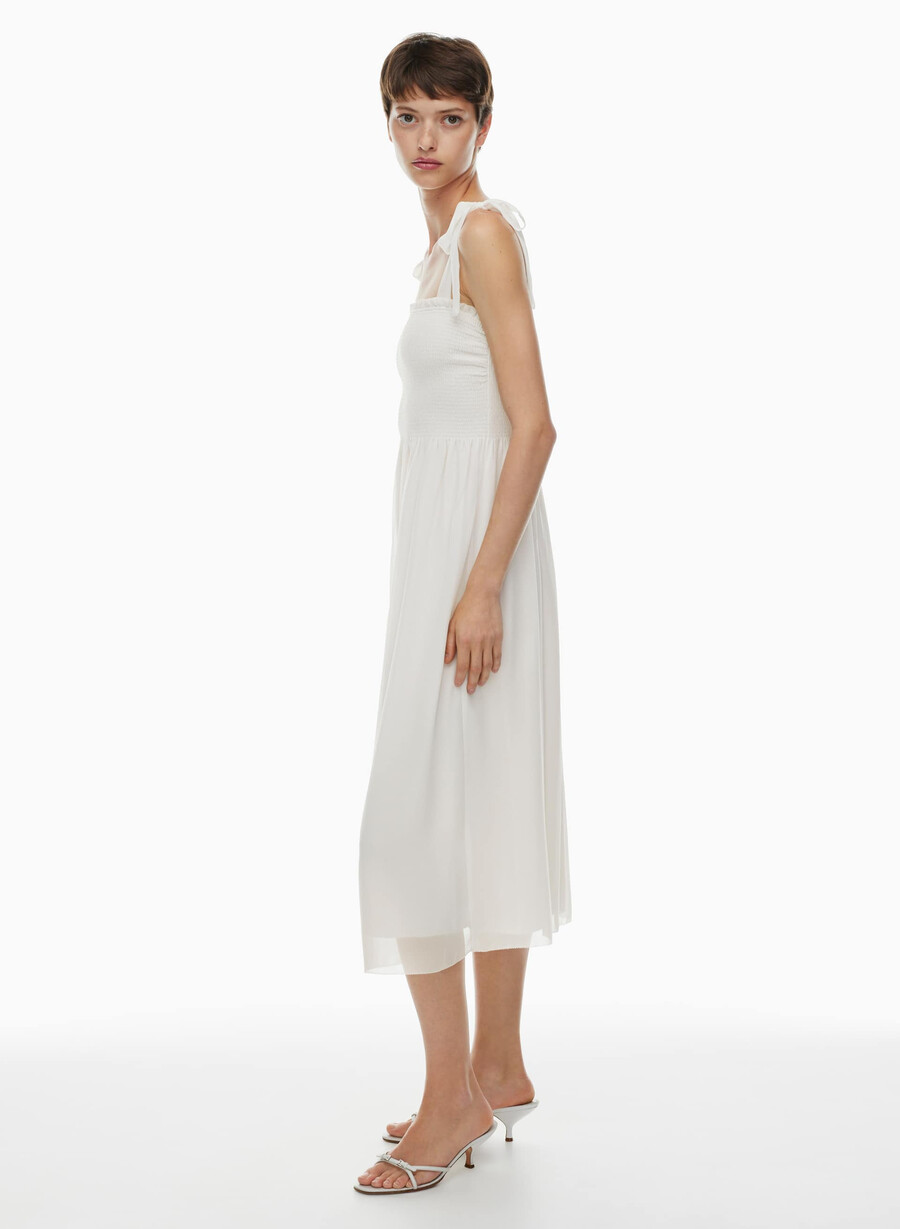 golden hour dress light birch
