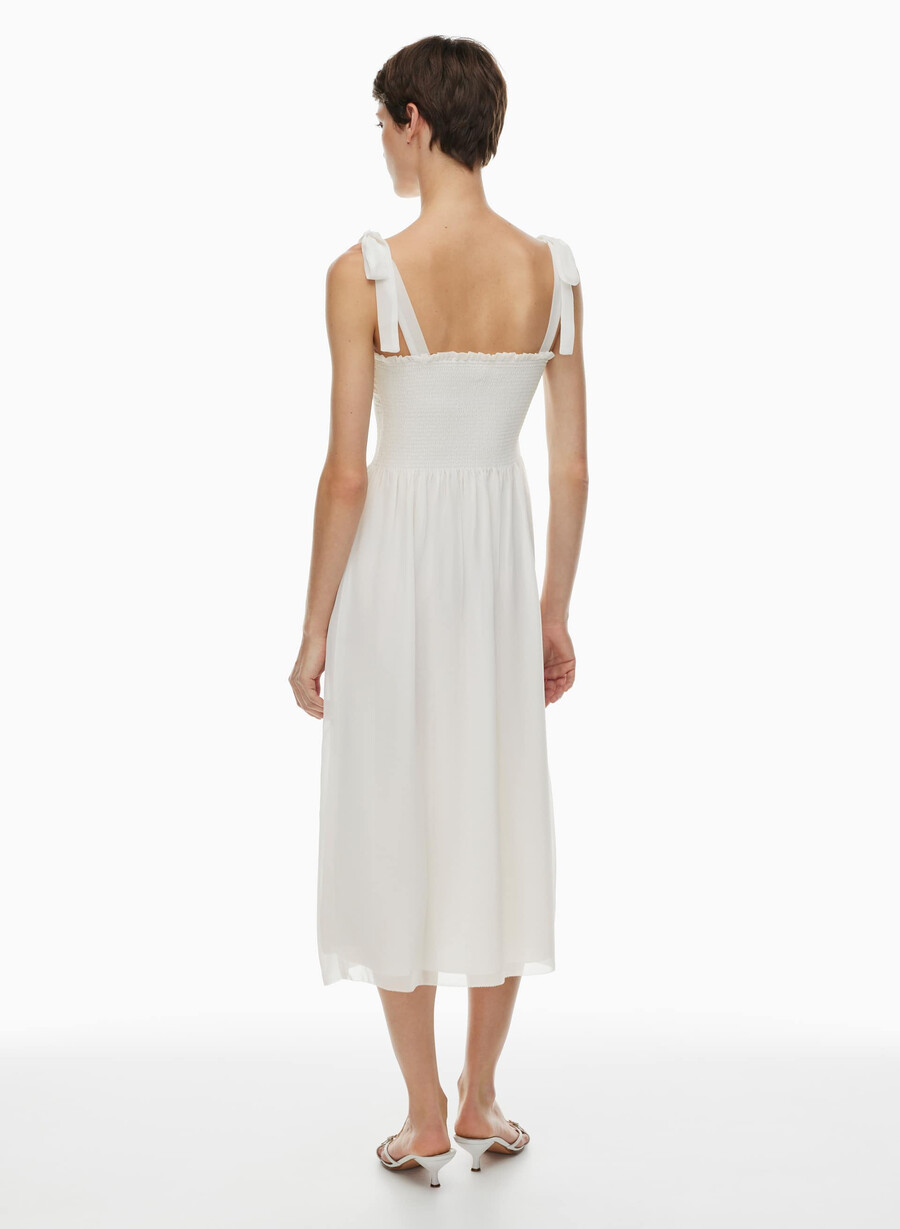 golden hour dress light birch