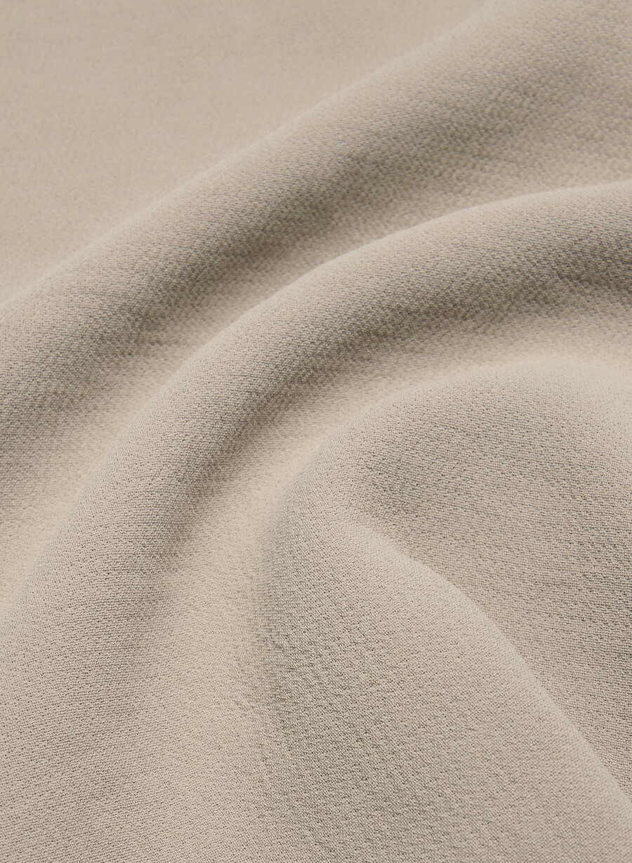 classic mini skirt - crepette nomad taupe