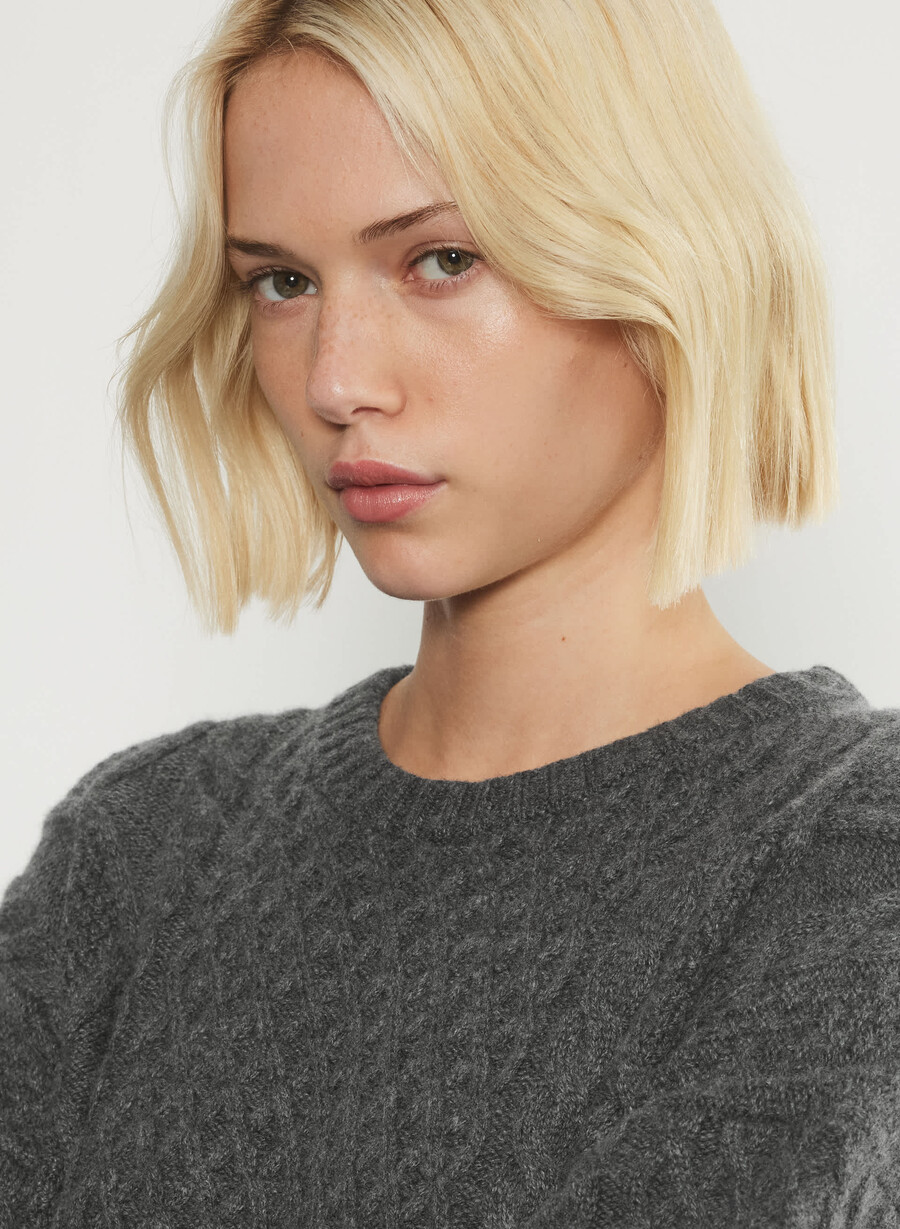 peggy sweater heather charcoal