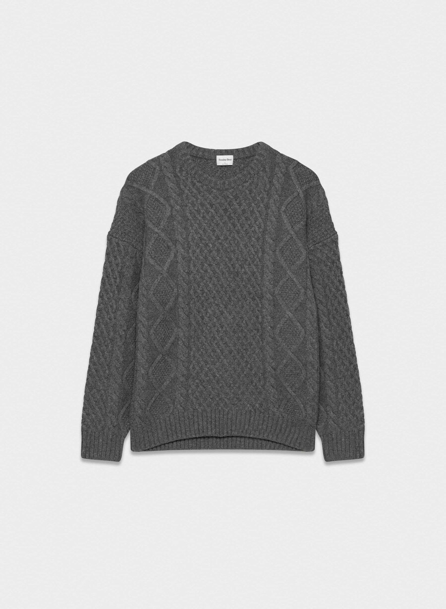 peggy sweater heather charcoal