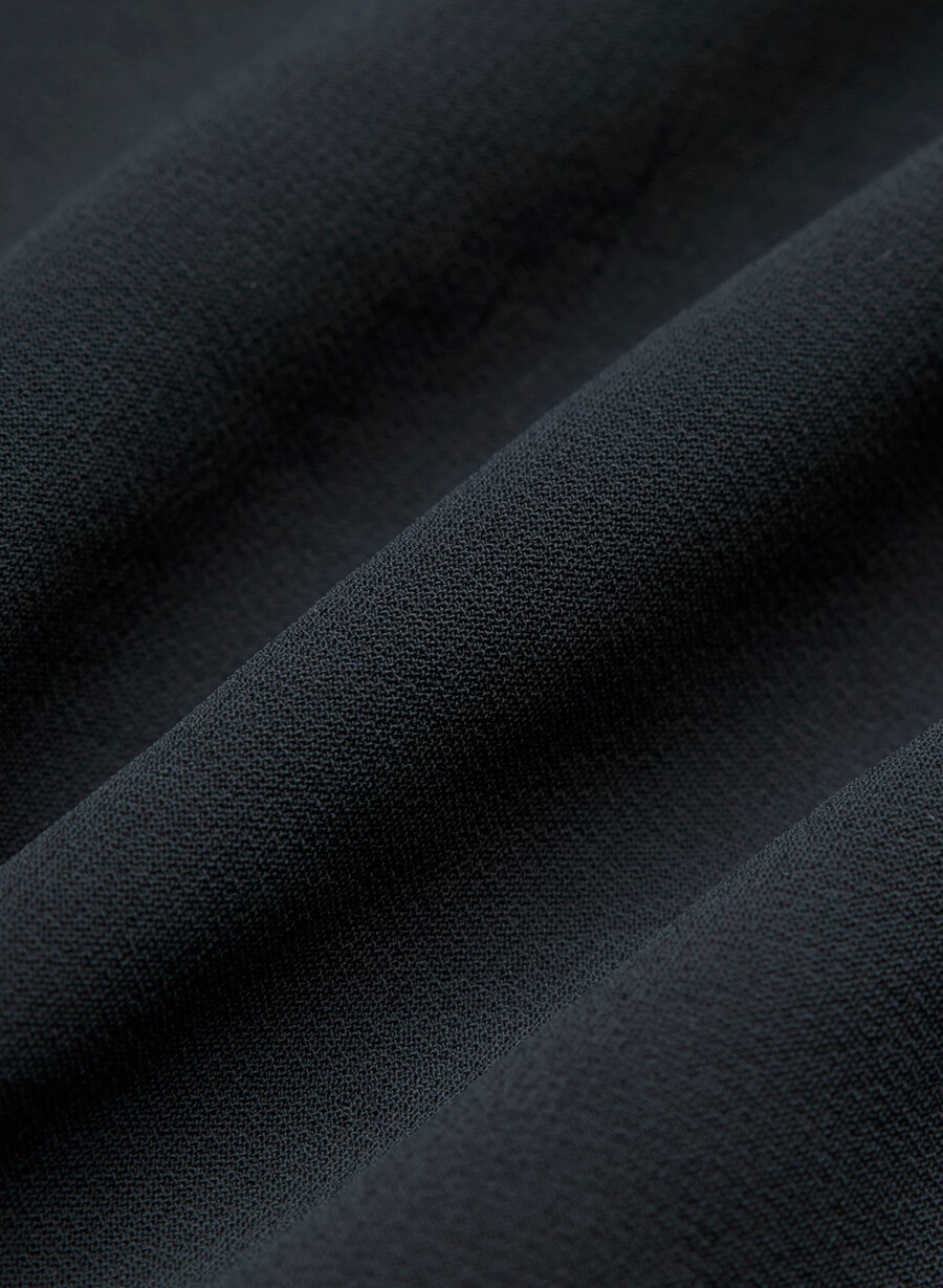 the effortless pant lo-rise - crepette dark night navy