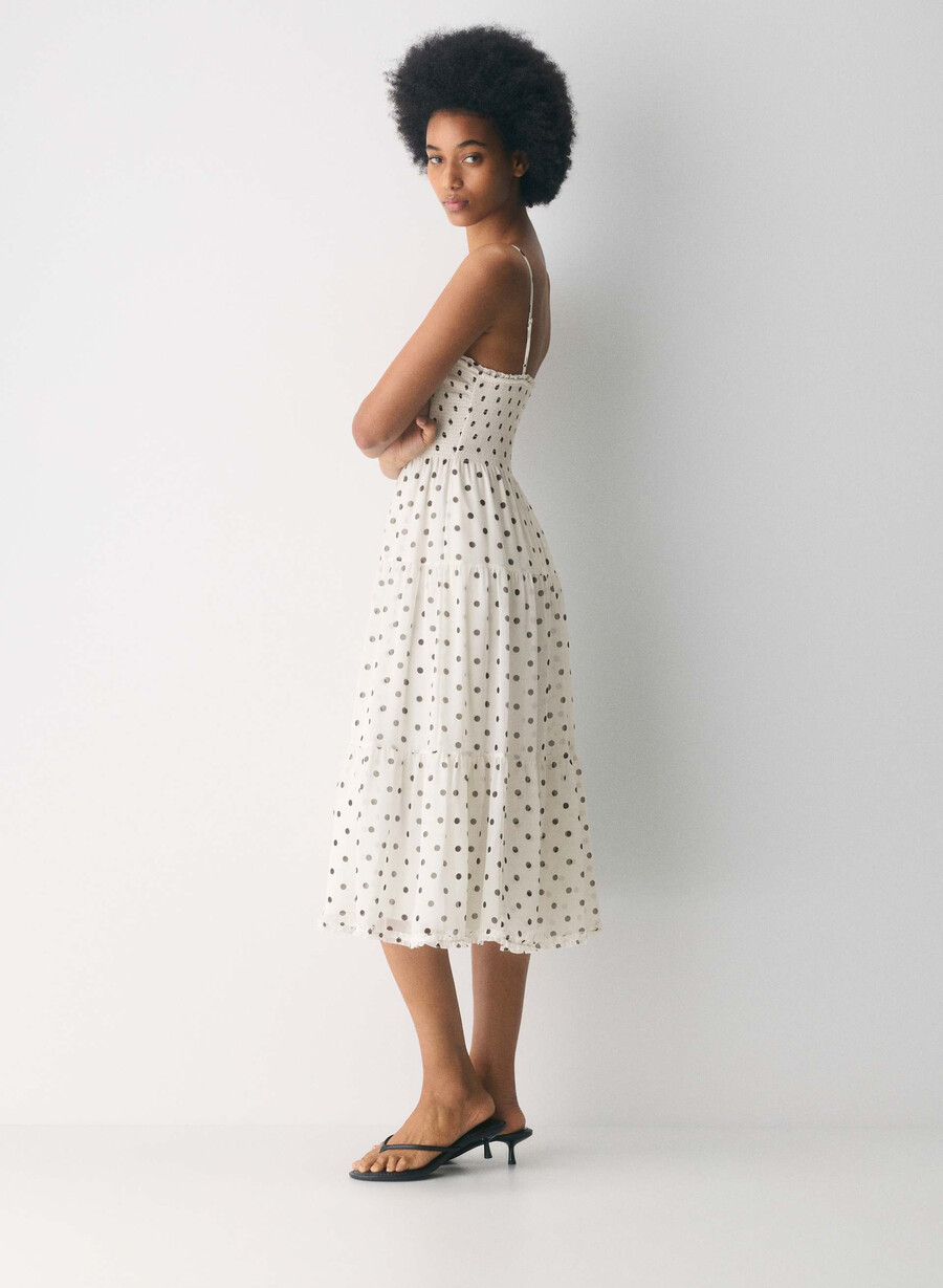 tuberose dress light birchblack