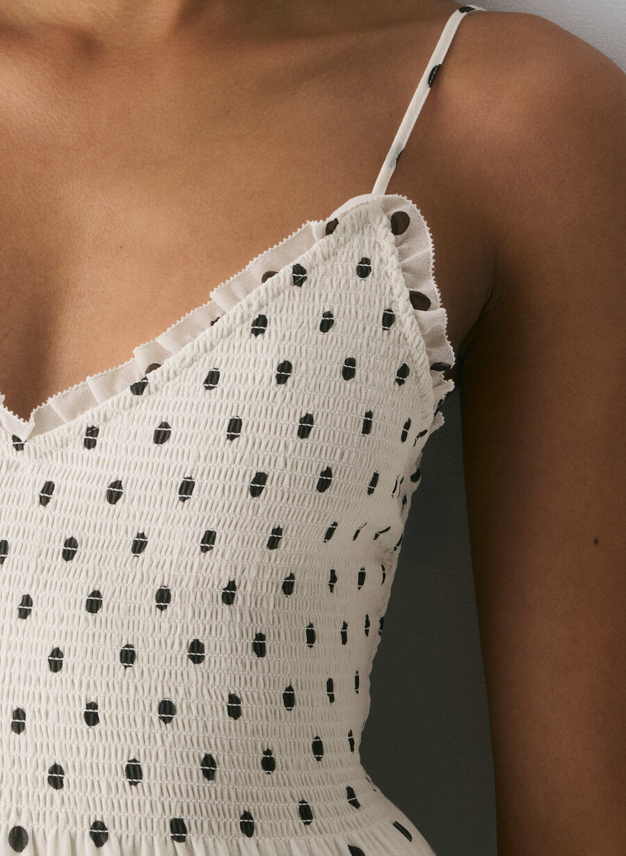 tuberose dress light birchblack