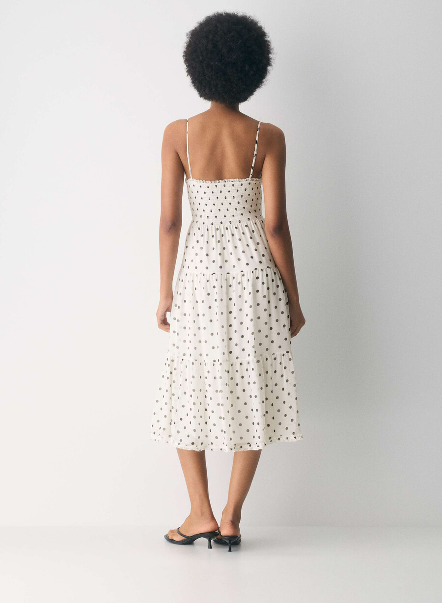 tuberose dress light birchblack