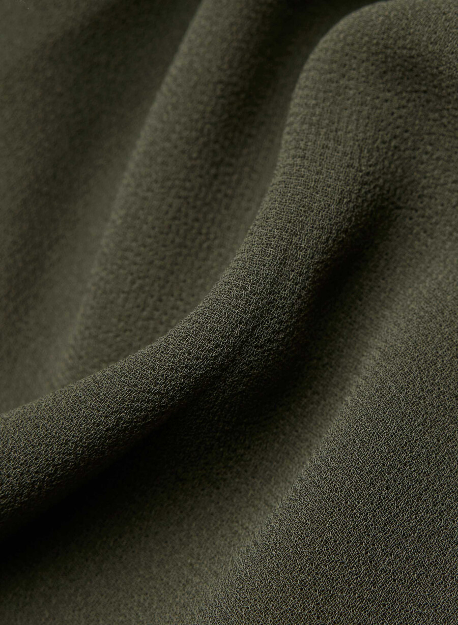 tuberose dress dark olive