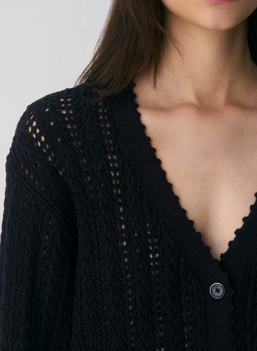 reverence cardigan light birch