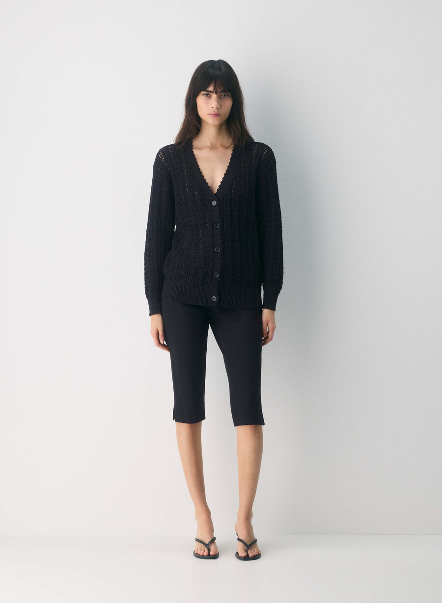 reverence cardigan light birch