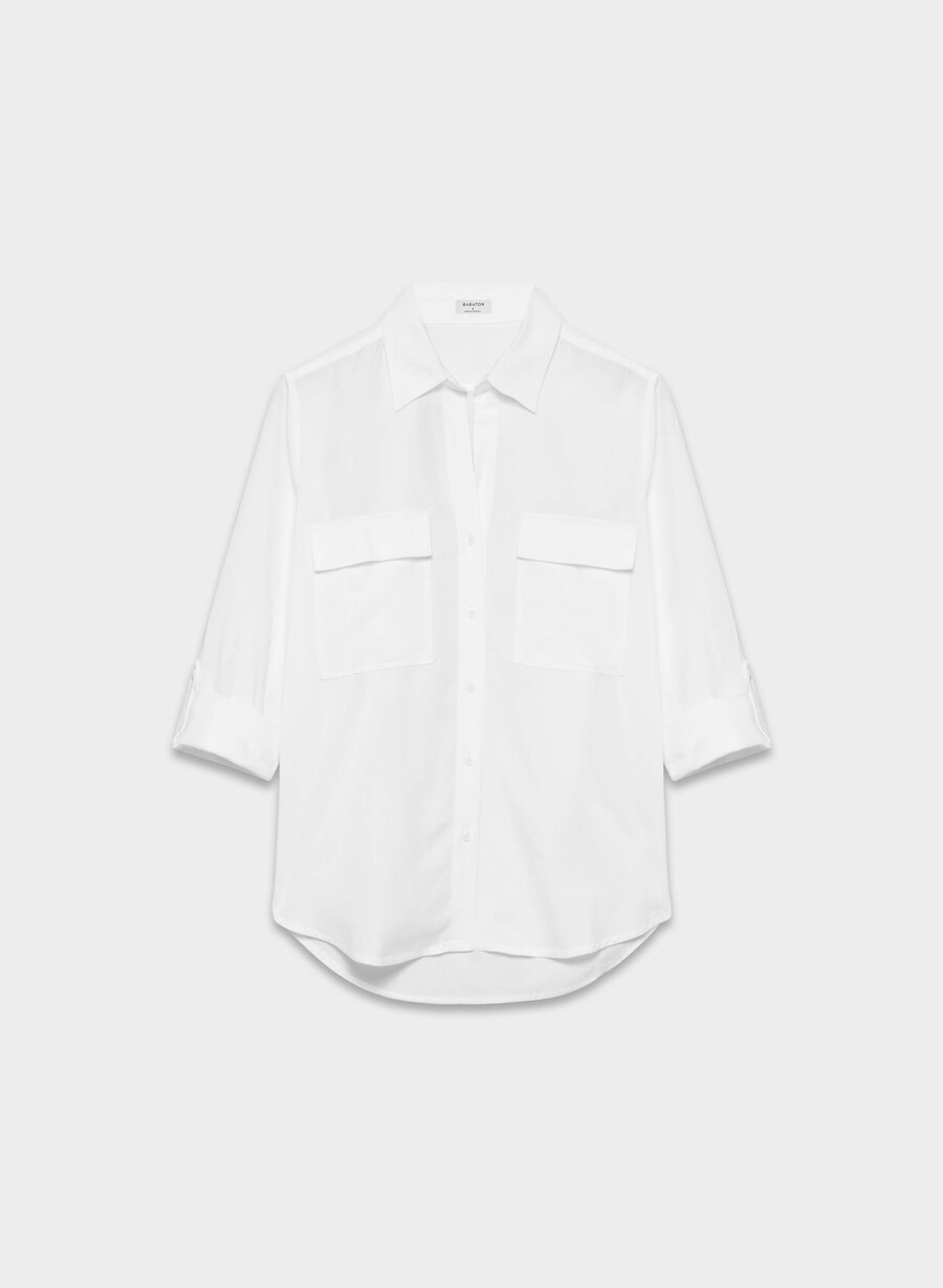 utility shirt white