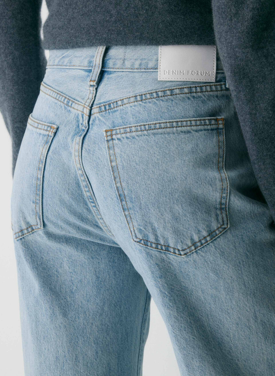 denim forum the farrah hi-rise wide jean 15 yrs brl thr bleu