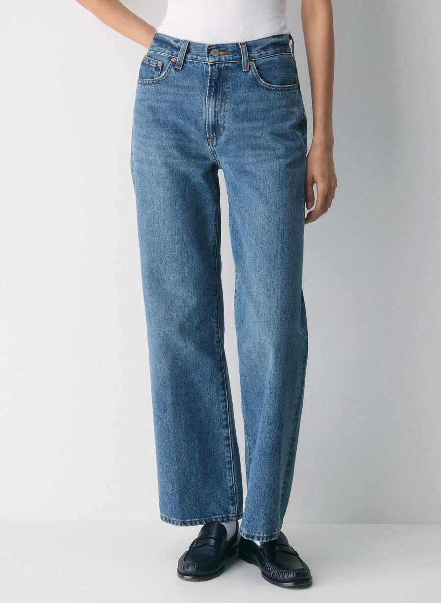 denim forum the farrah hi-rise wide jean 5 yrs kiss n tell bl