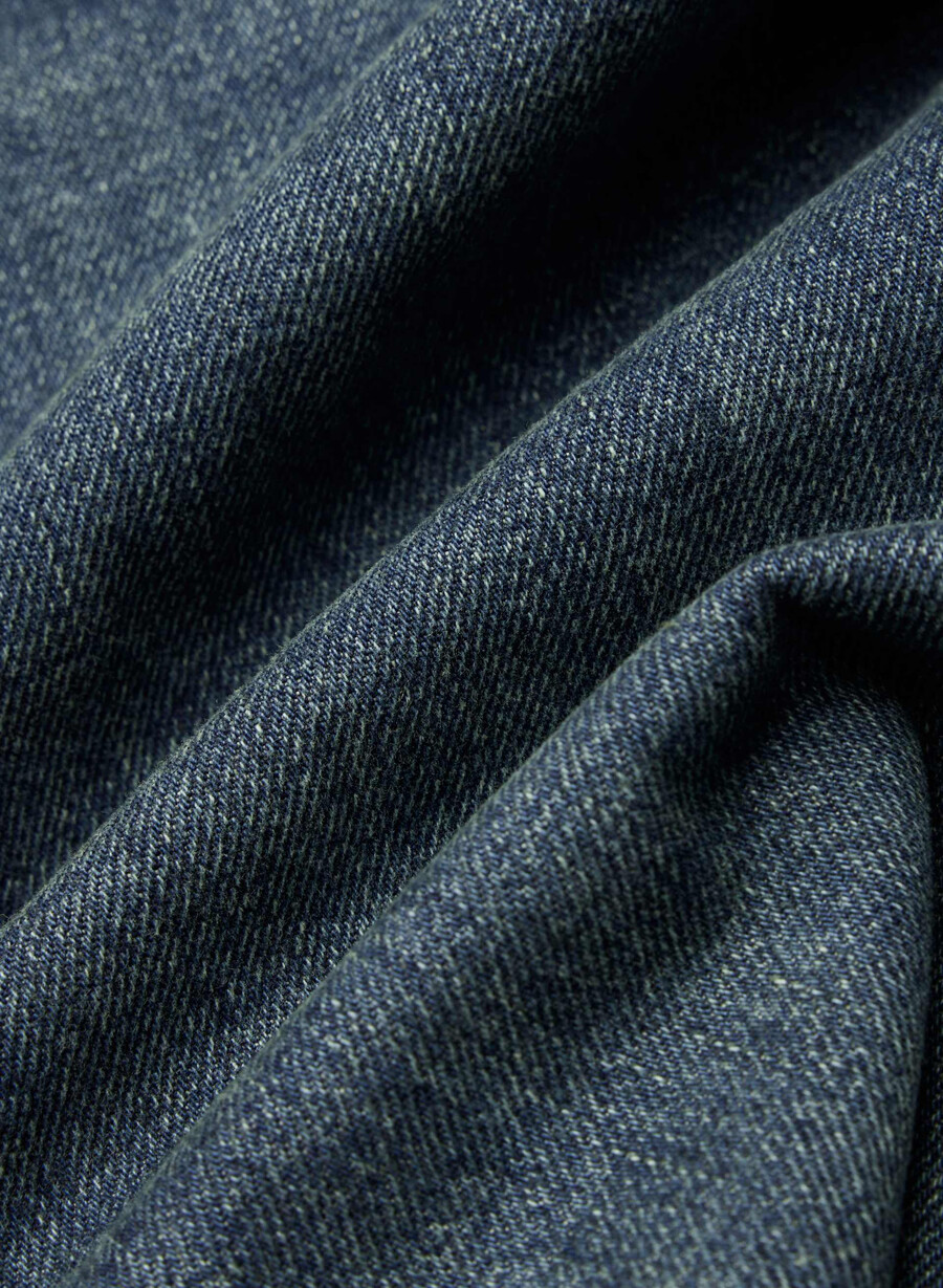 denim forum the farrah hi-rise wide jean be about dark bleu