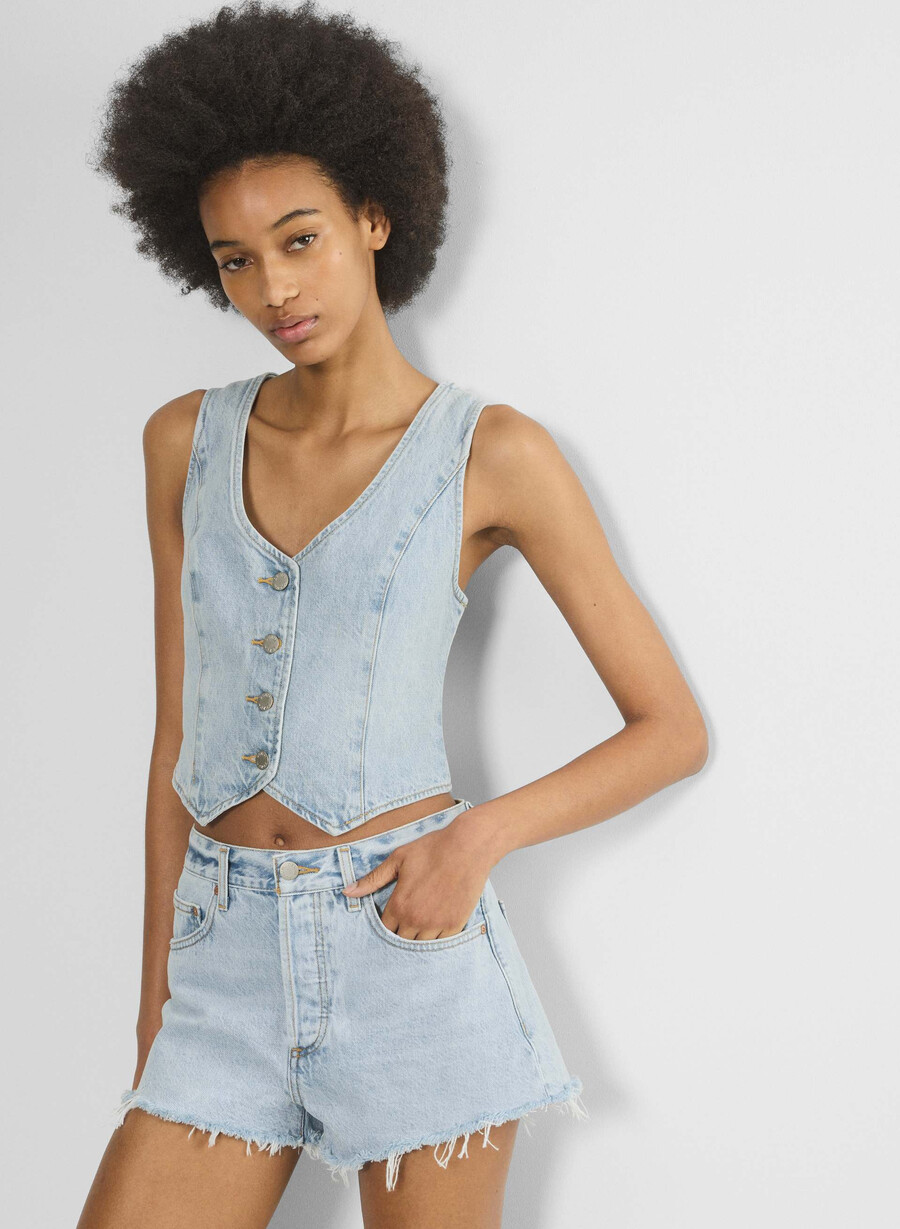 denim forum the ex-boyfriend hi-rise denim short here comes the sn bl