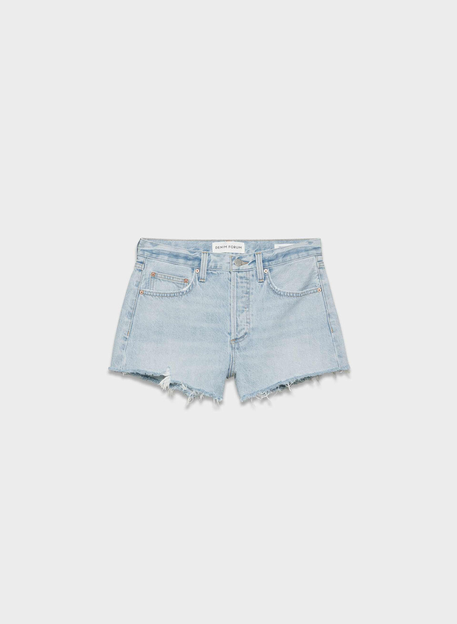 denim forum the ex-boyfriend hi-rise denim short here comes the sn bl
