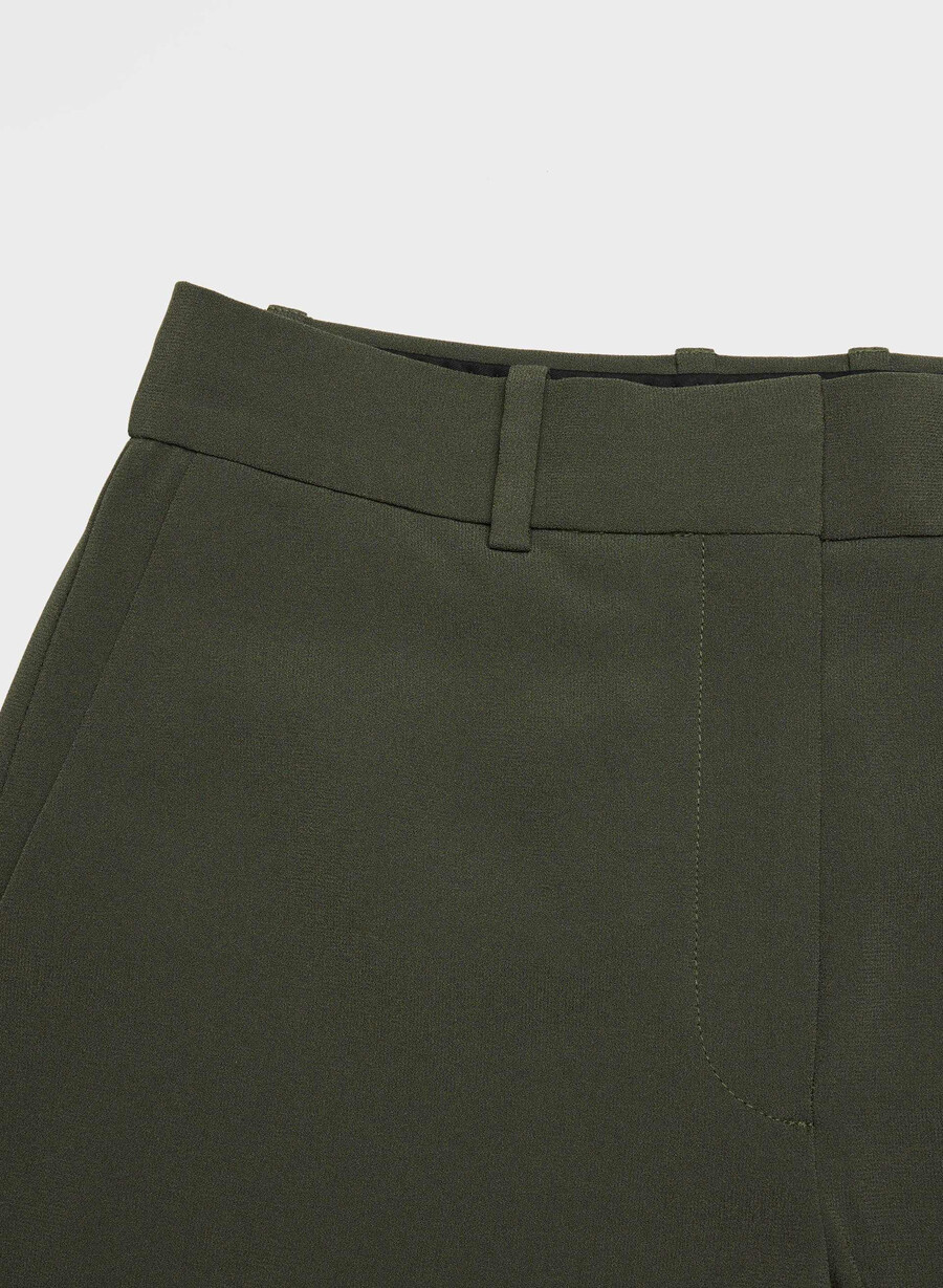 agency mini short dark olive