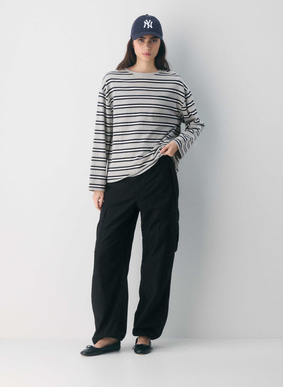 supply cargo pant vintage black