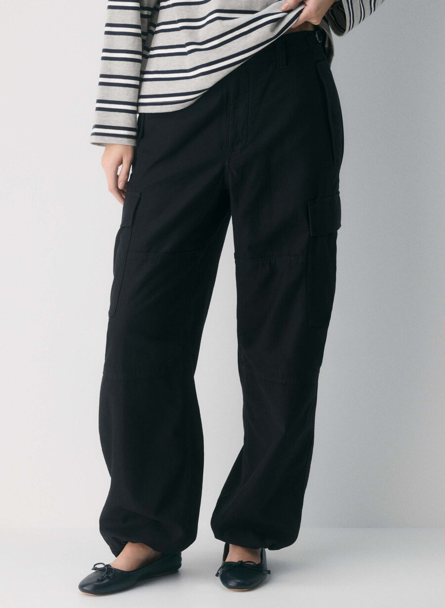 supply cargo pant vintage black