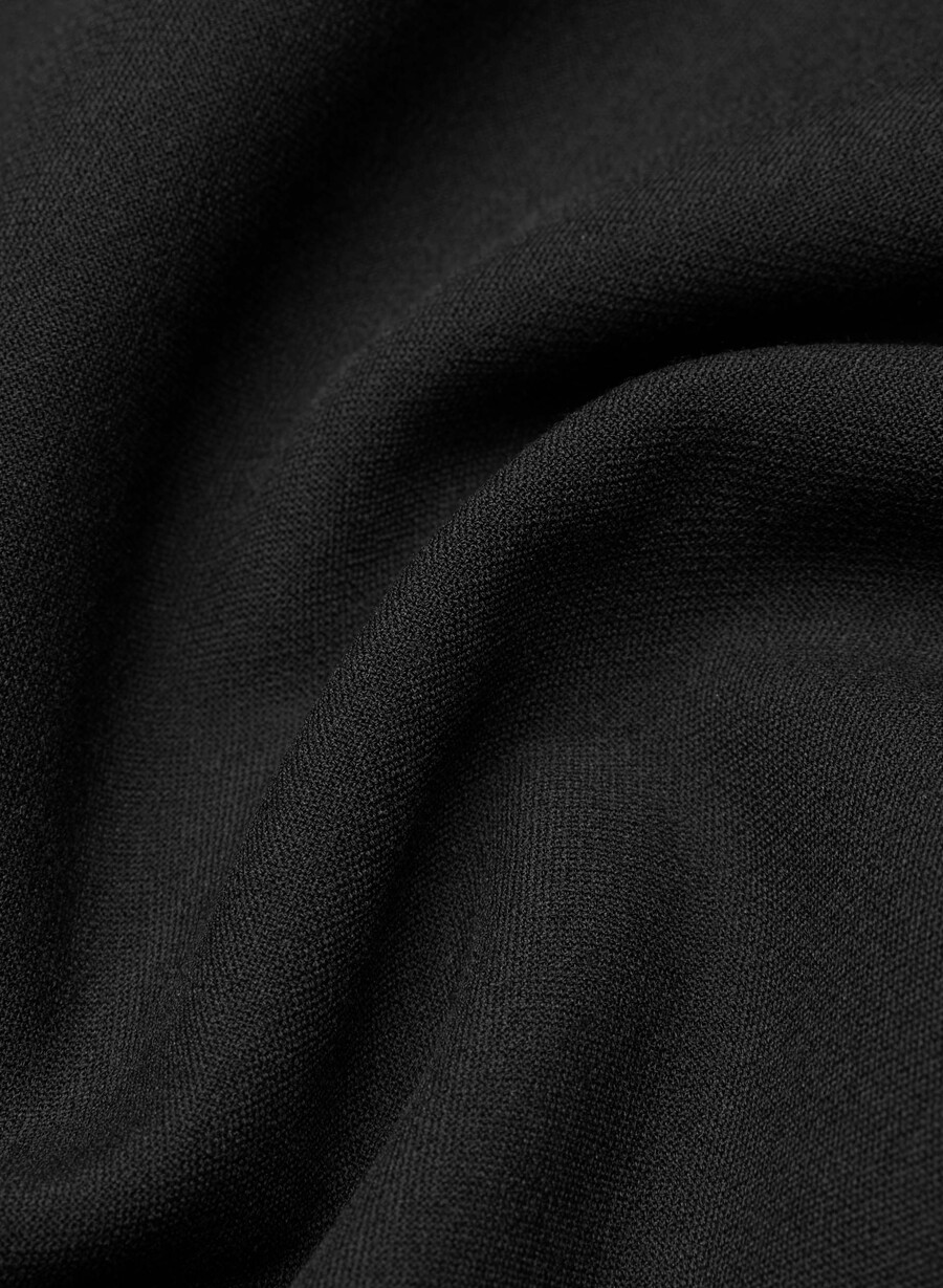 chisel maxi skirt - ressential black