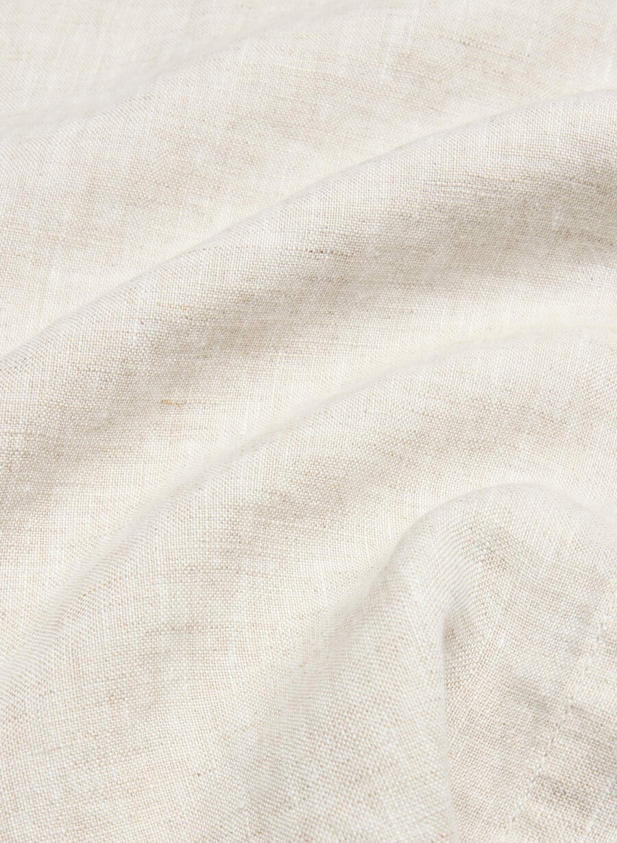 utility linen shirt undyed ecru