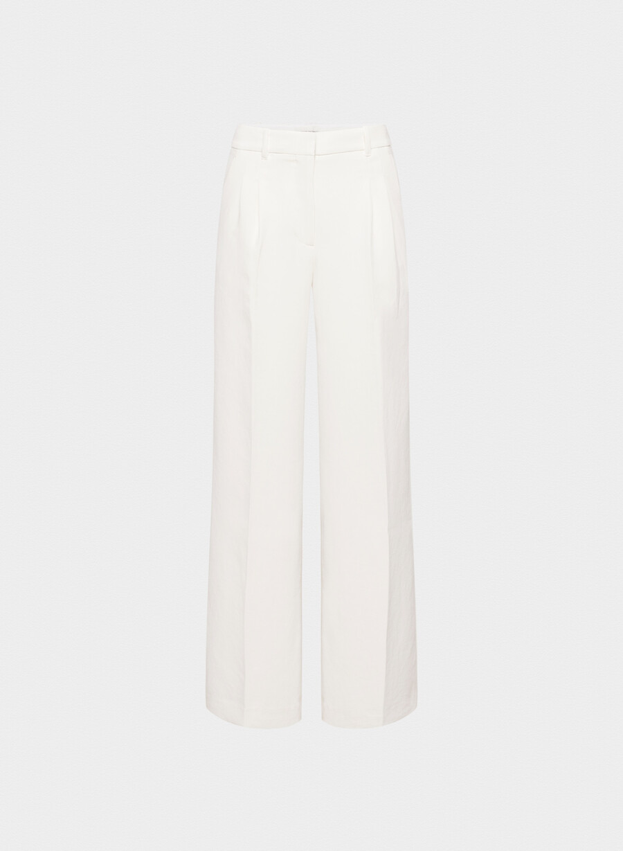 the effortless pant wider - crepette light birch