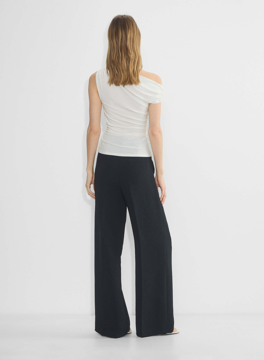 the effortless pant wider - crepette black