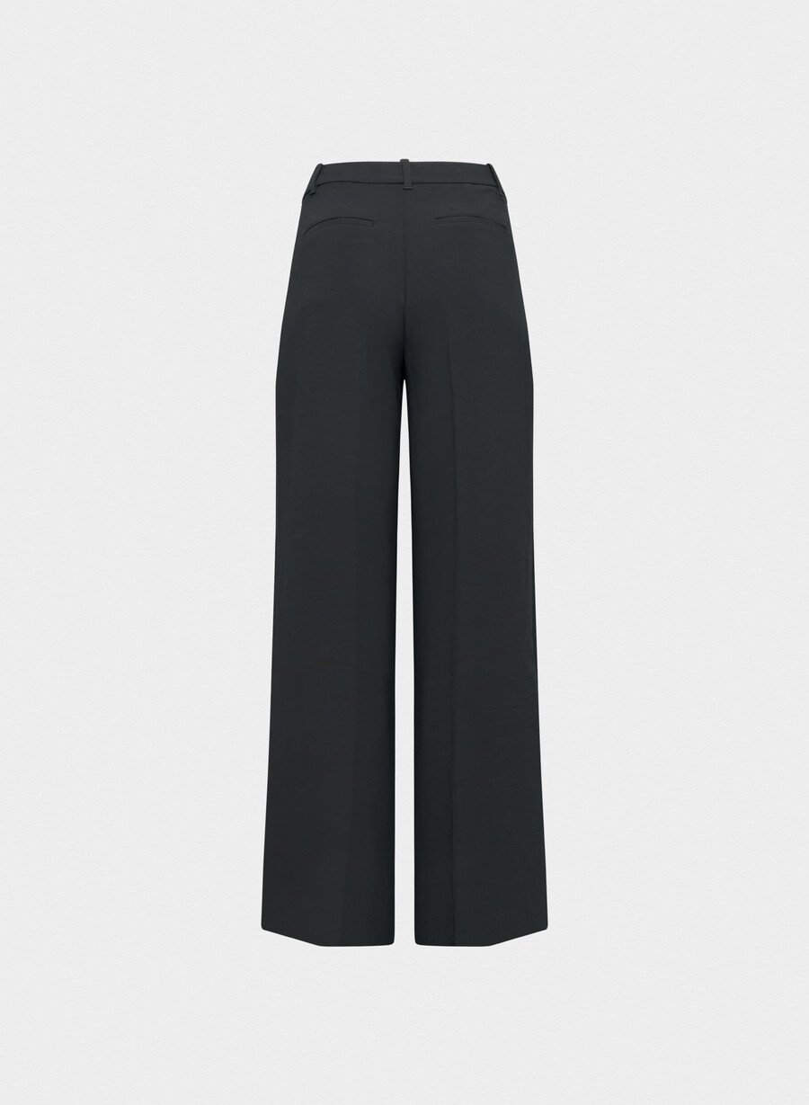 the effortless pant wider - crepette black