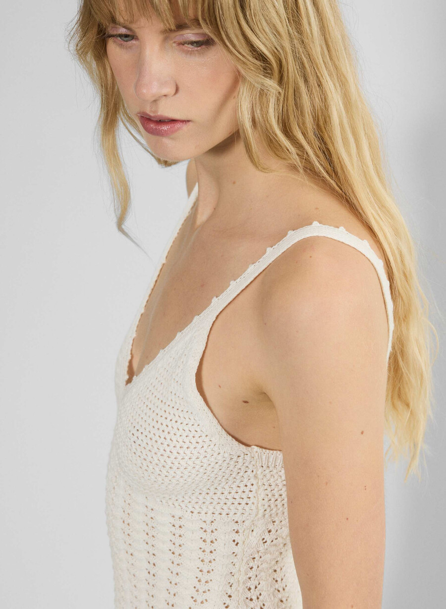 evie midi dress light birch