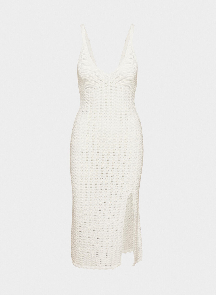evie midi dress light birch