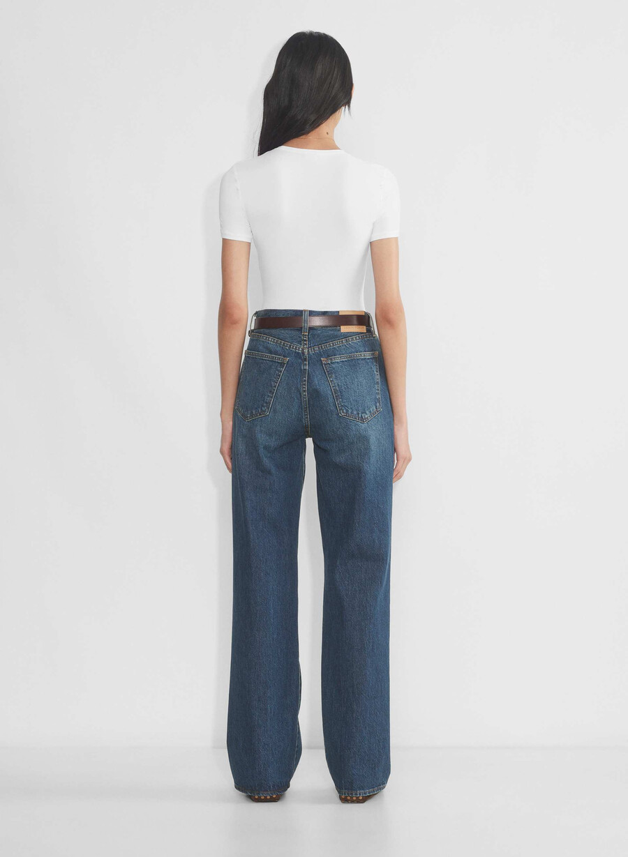 retouch emmer t-shirt bright white