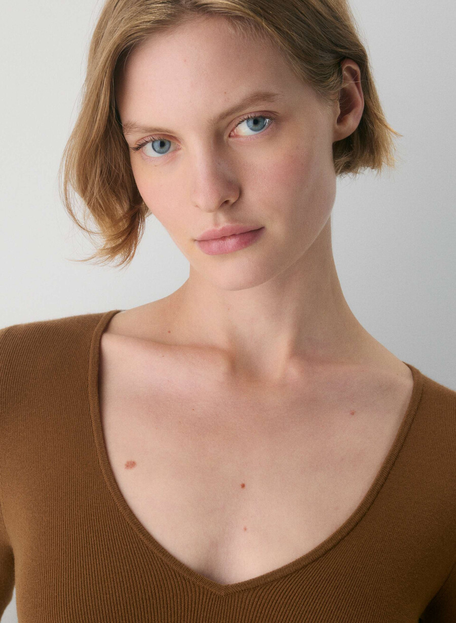 moore dress chocolatier brown
