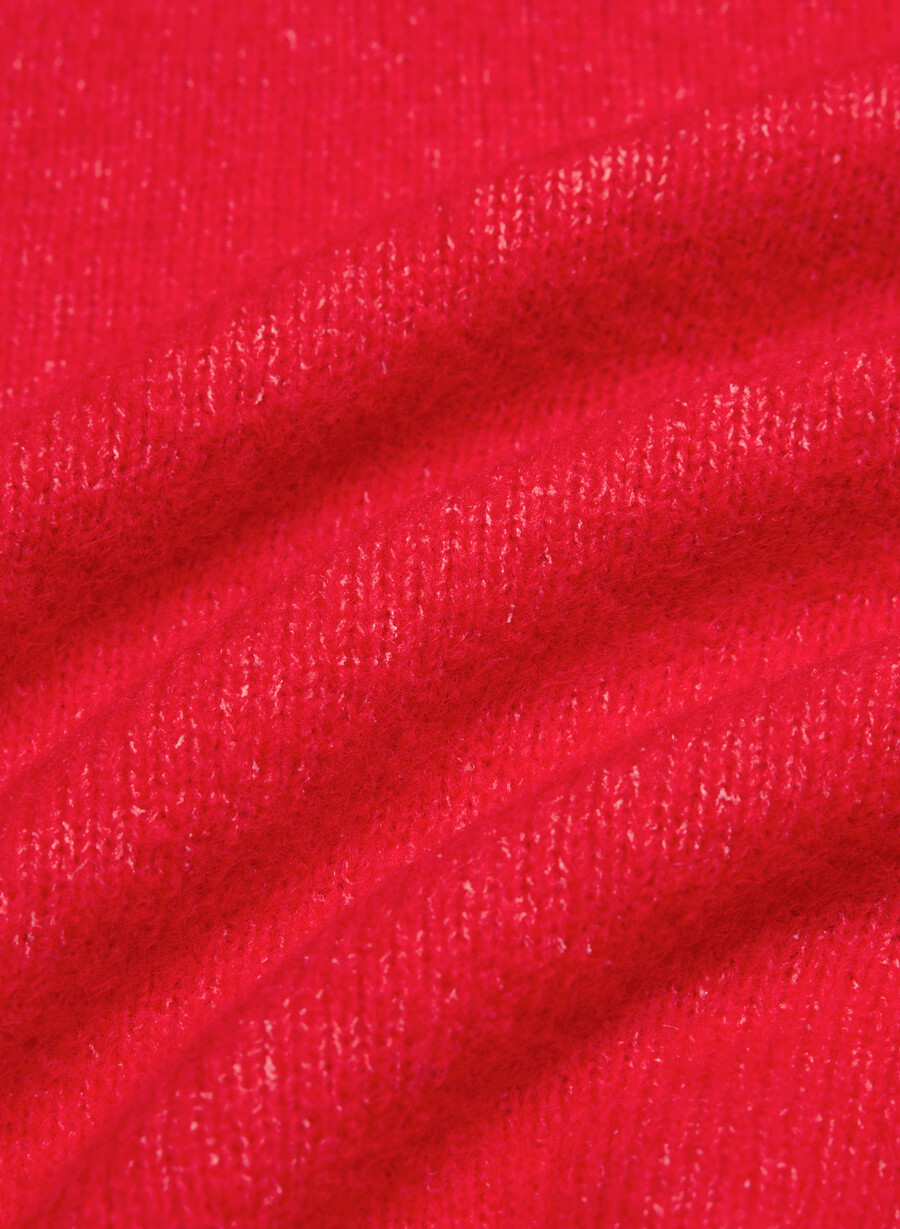 sonder sweater flashing red