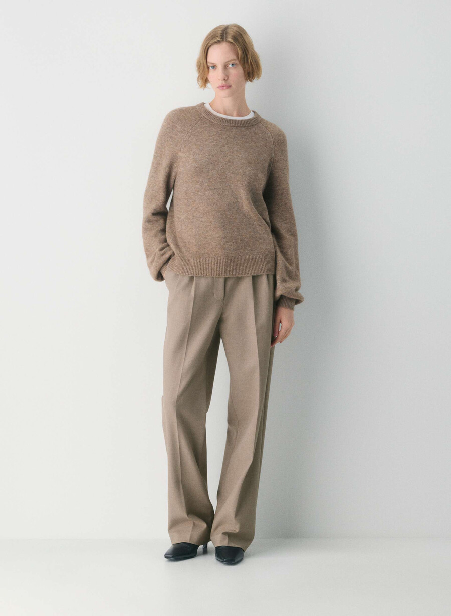 sonder sweater heather nomad taupe
