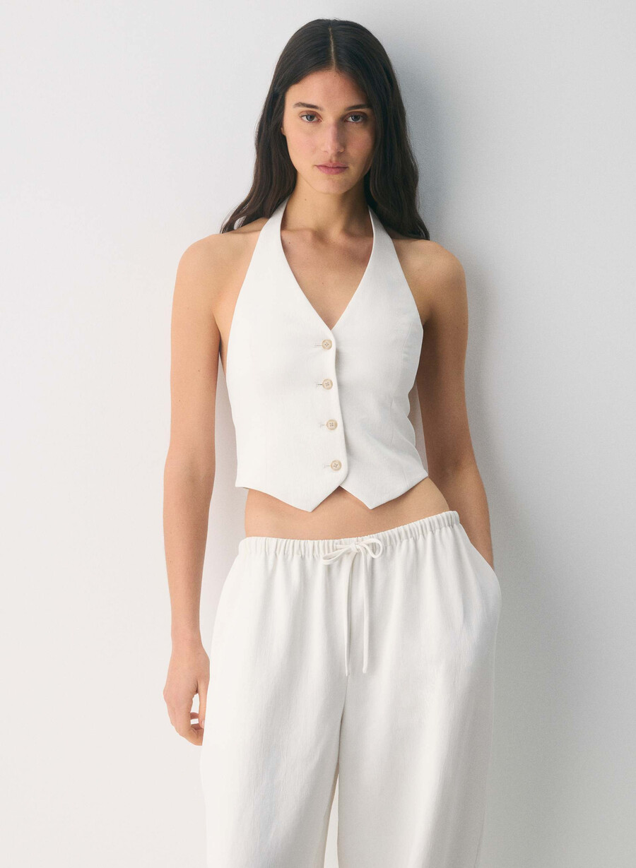 vito vest - crepette light birch
