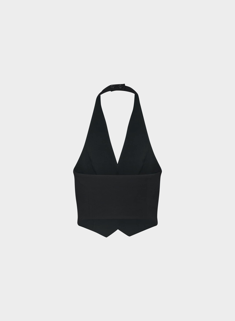 vito vest - crepette black
