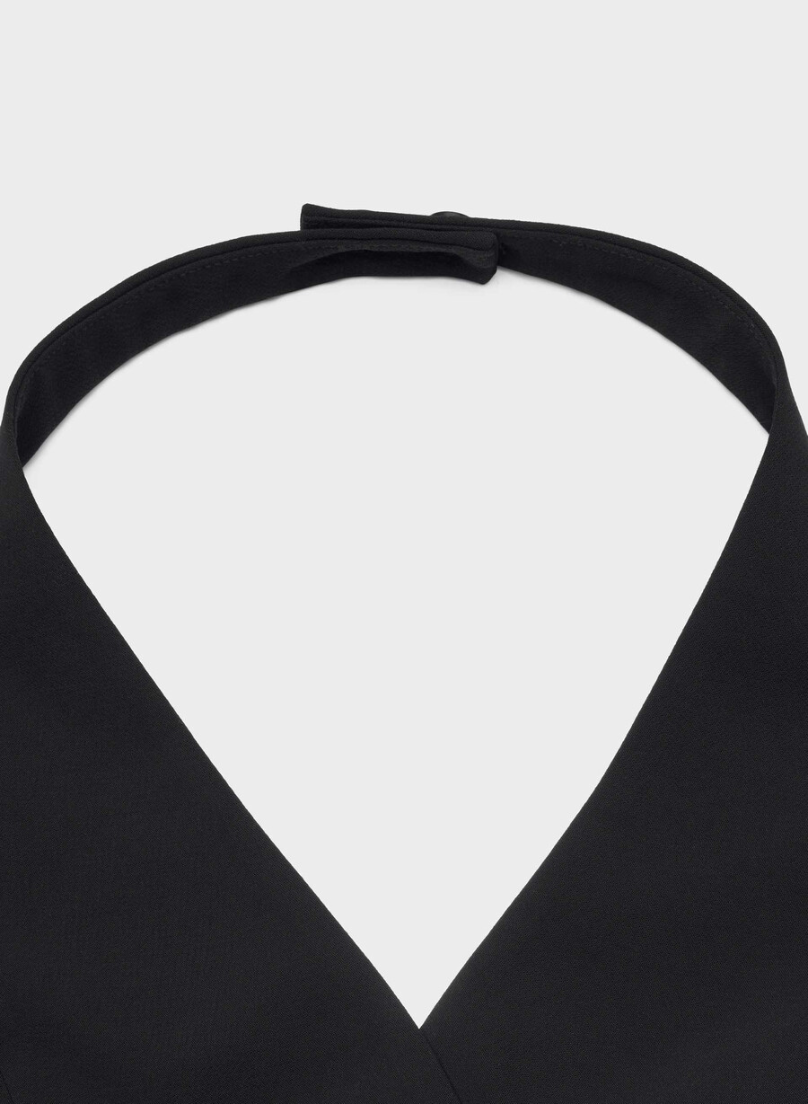 vito vest - crepette black