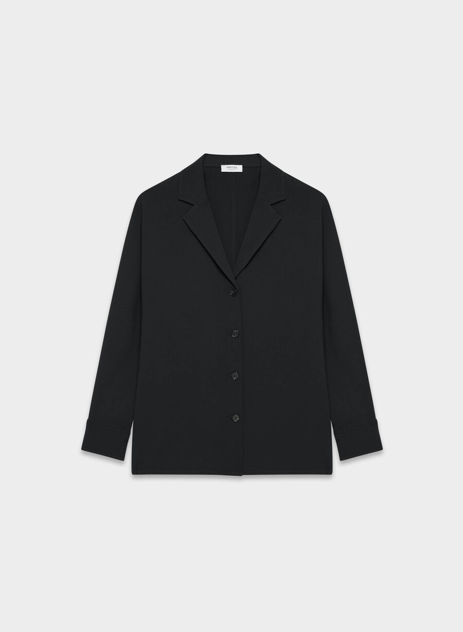 freeform shirt - crepette black