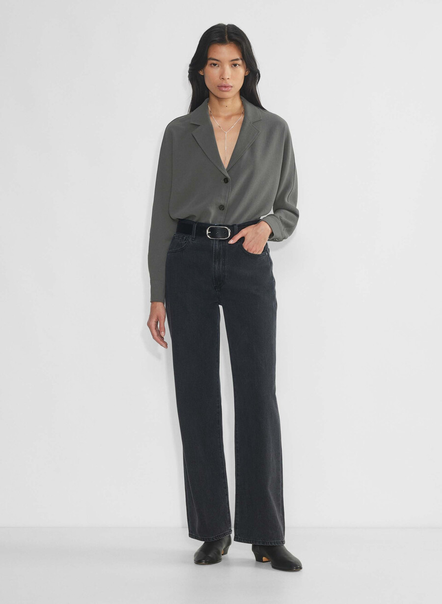 freeform shirt - crepette coal grey