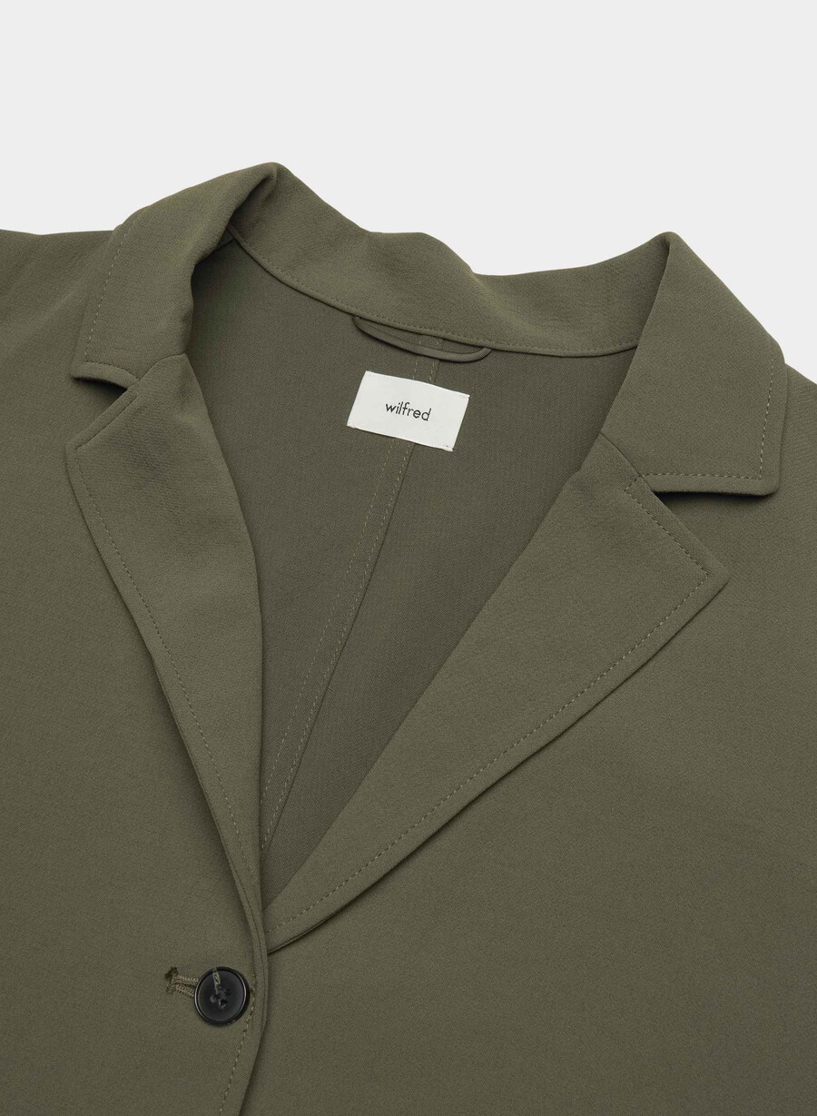 freeform shirt - crepette dark olive