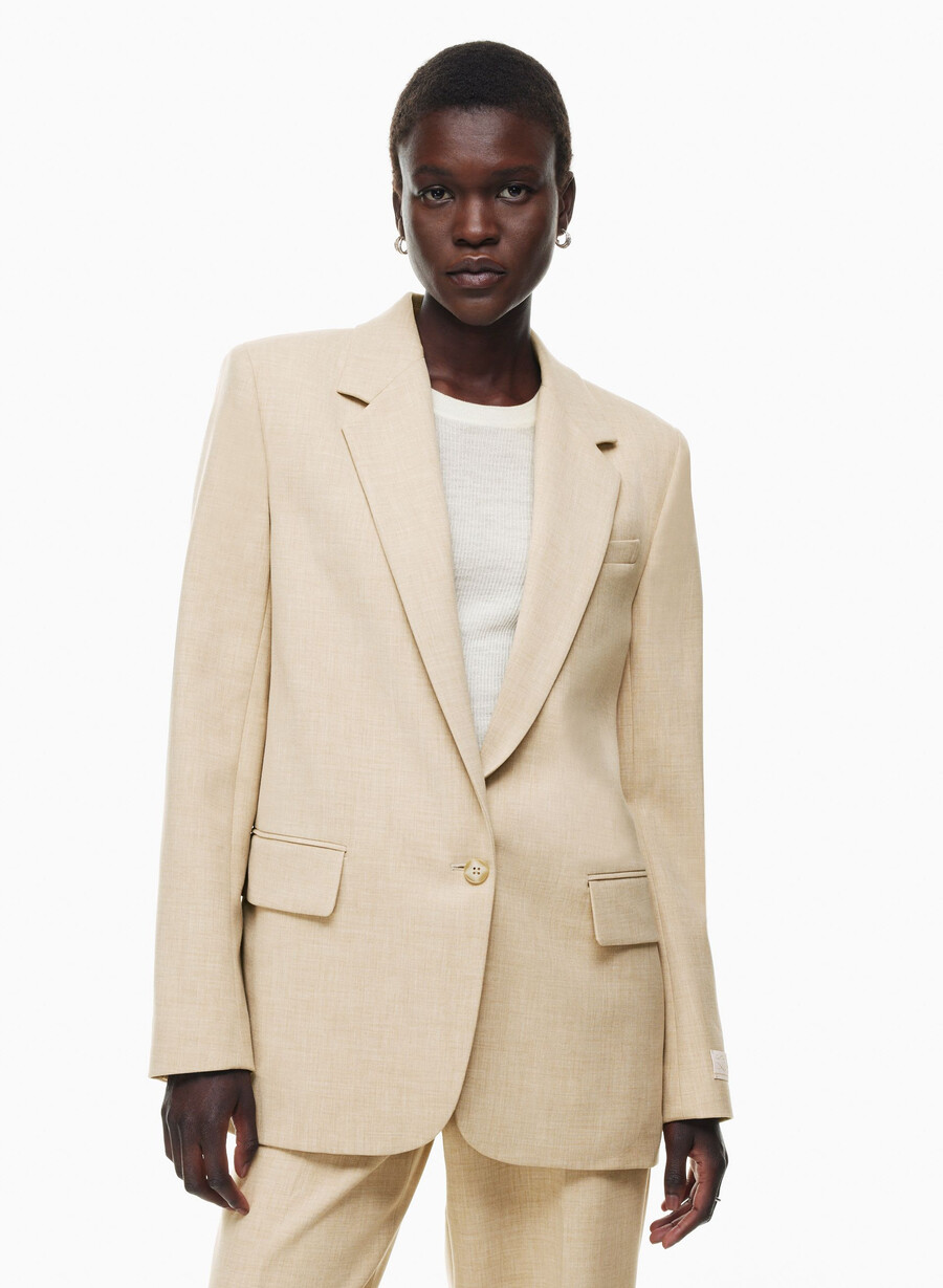 generation blazer - ressential heather oat beige