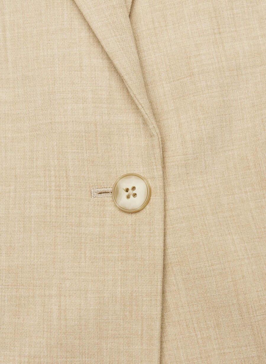 generation blazer - ressential heather oat beige