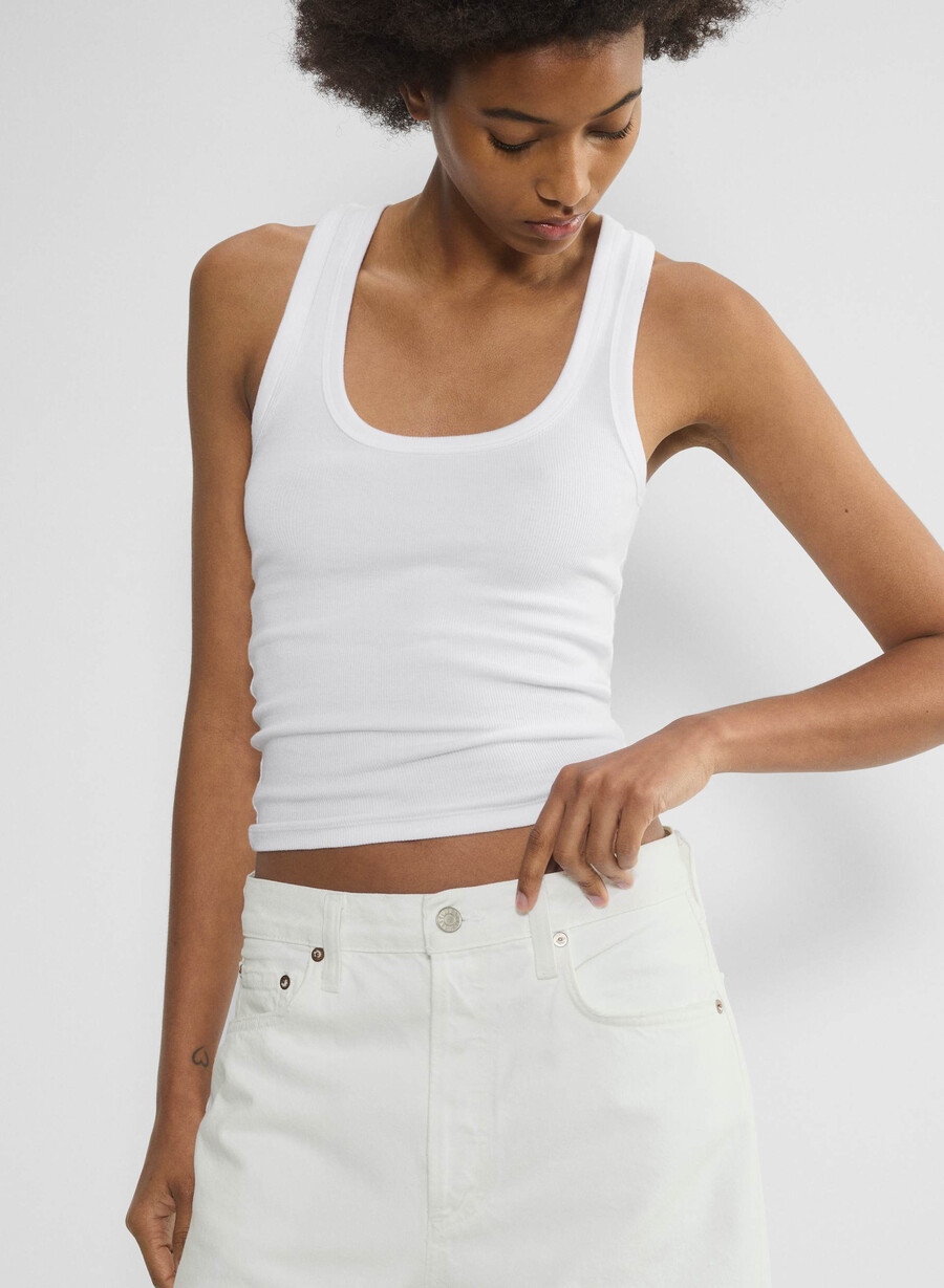 agolde low-slung baggy jean milkshake