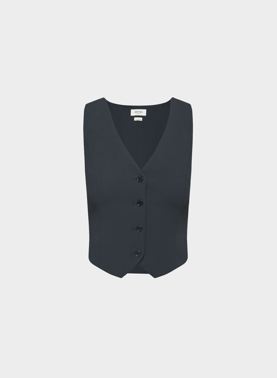 pacino vest - crepette dark night navy