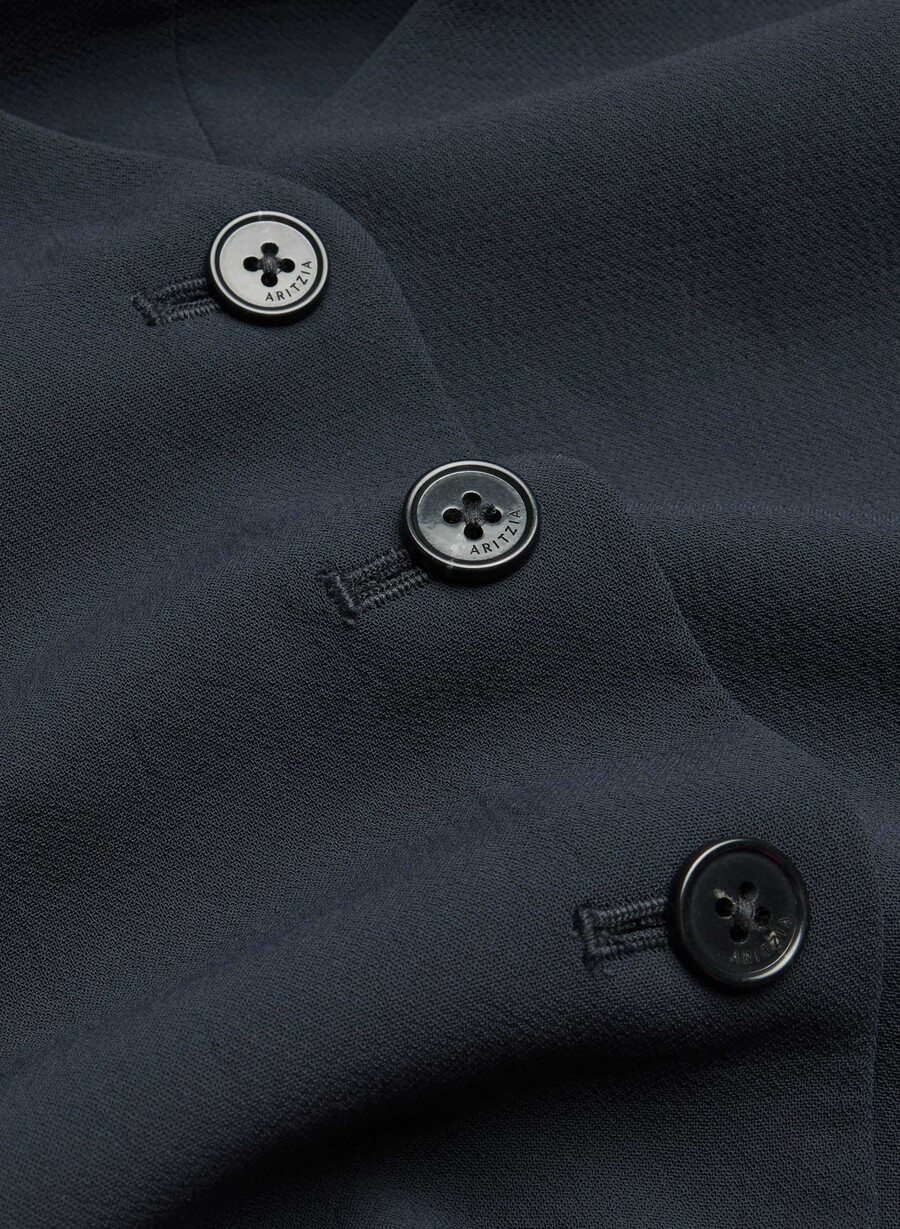 pacino vest - crepette dark night navy