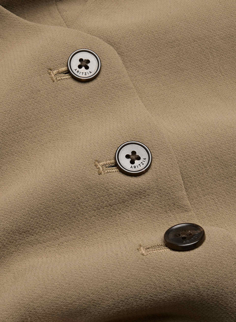 pacino vest - crepette folio brown