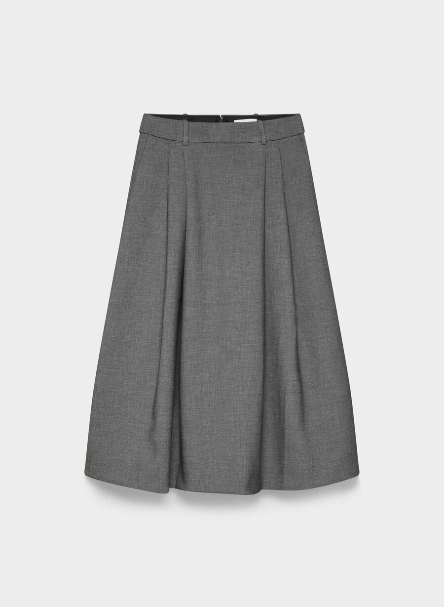 enterprise skirt - ressential heather charcoal