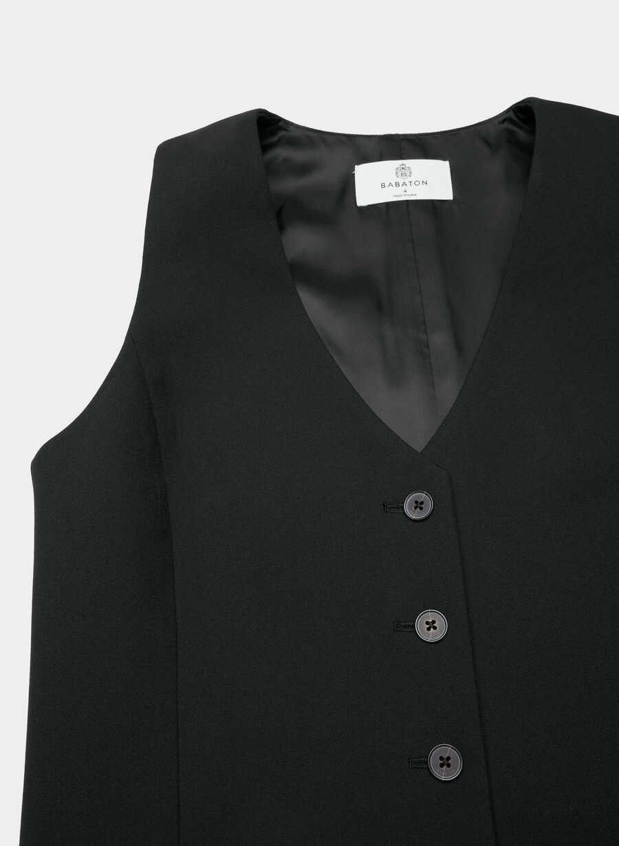 deniro vest - ressential rich mocha brown
