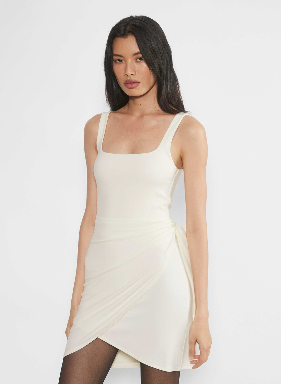 saturn mini dress light birch