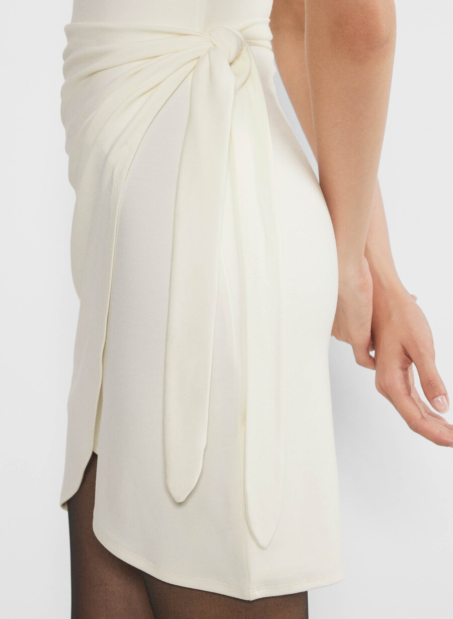 saturn mini dress light birch