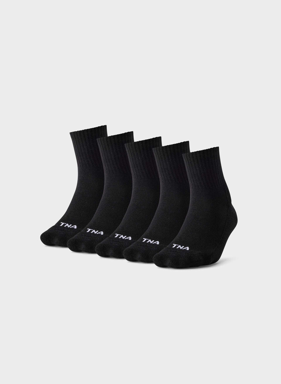 best-ever ankle sock 5-pack black